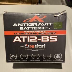 Antigravity AT12BS RE-START Lithium-Ion Battery #AG-AT12BS-RS
